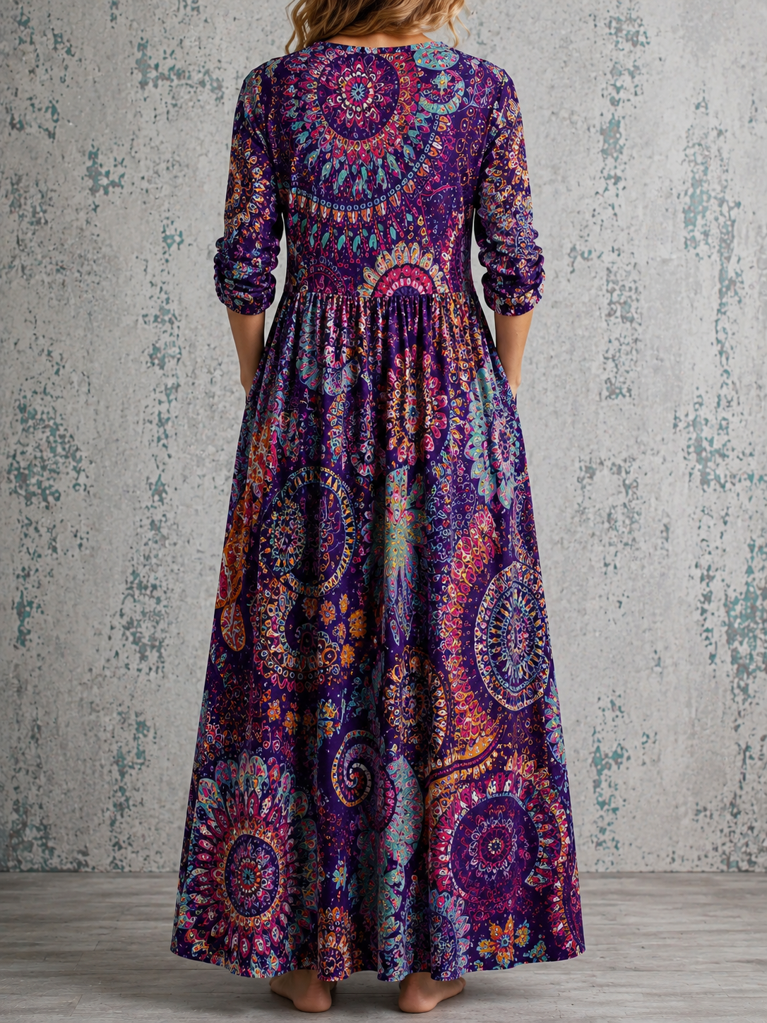 MANDY™ | FLORAL LINEN SUMMER DRESS