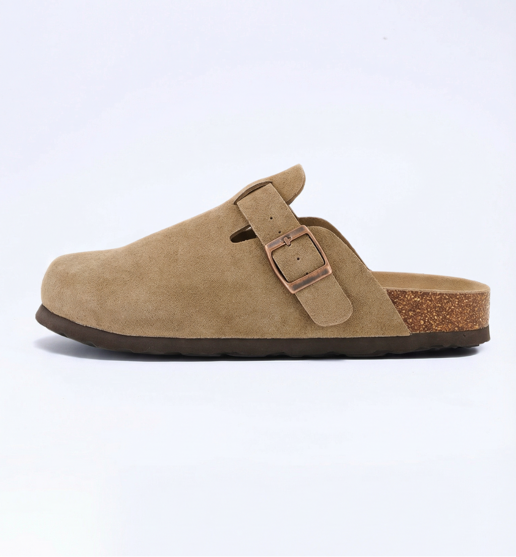 Suede Clogs