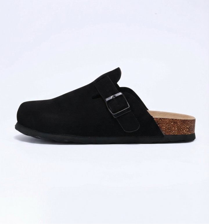 Suede Clogs