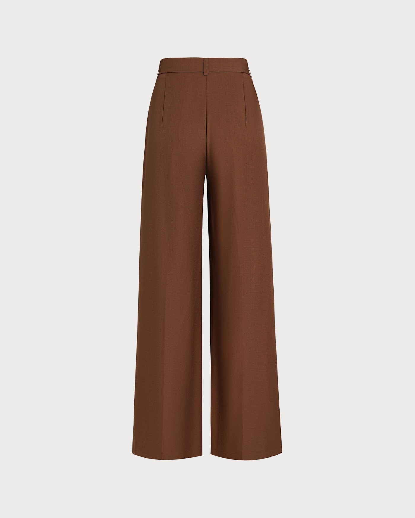 The Amber Caramel Straight Trouser