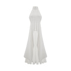 Colette Layered Halterneck Maxi Dress