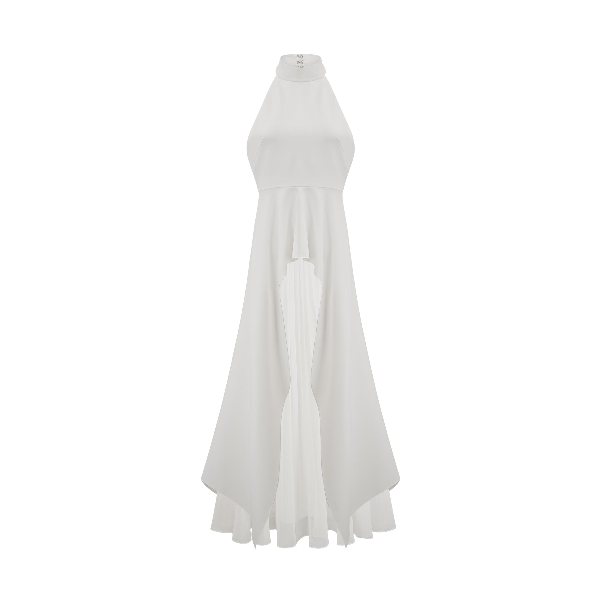 Colette Layered Halterneck Maxi Dress