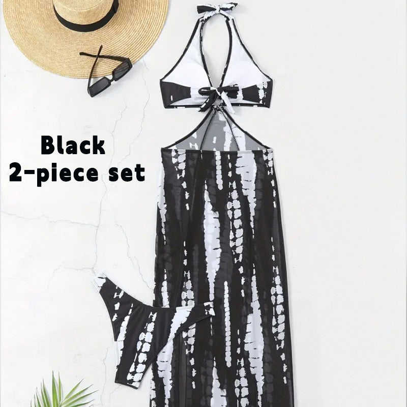Tie-Dye Swimsuit & Beach Dress