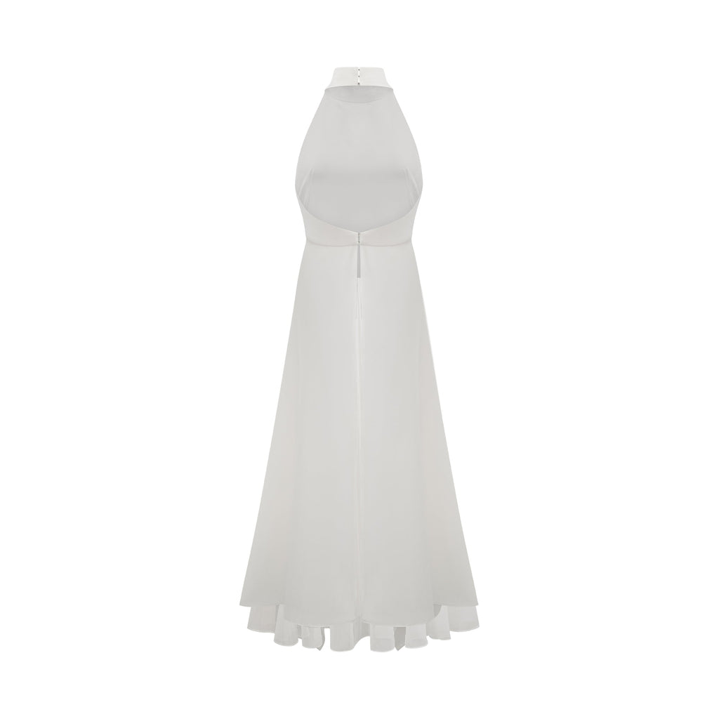 Colette Layered Halterneck Maxi Dress