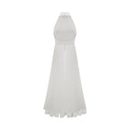 Colette Layered Halterneck Maxi Dress