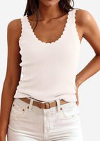 The Ruffle Ribbed Tank