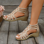 The Celeste Wedge Sandal