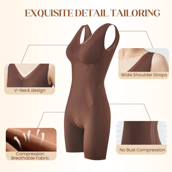Tummy Tuck & Hip Lift Traceless One-piece Shapewear