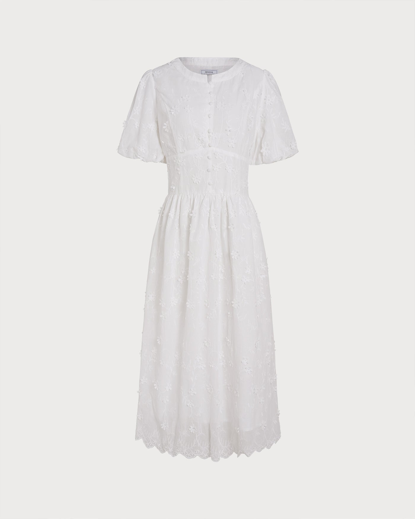 The Blanc Blossom Dress