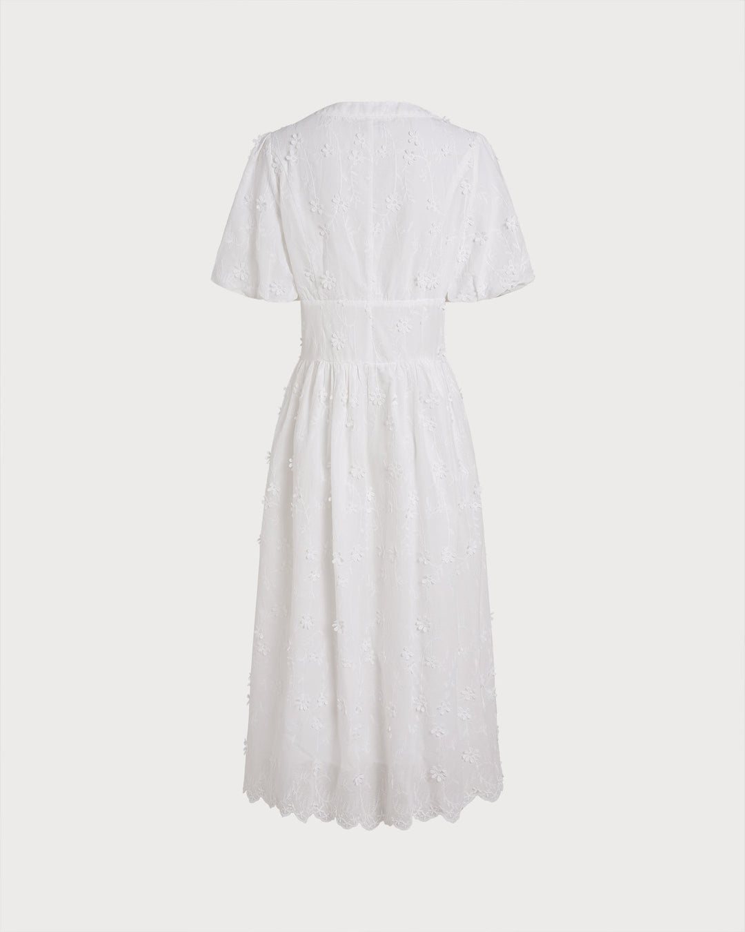 The Blanc Blossom Dress