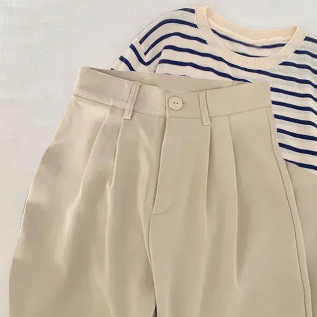 MAREN | High-Rise Tailored Trousers
