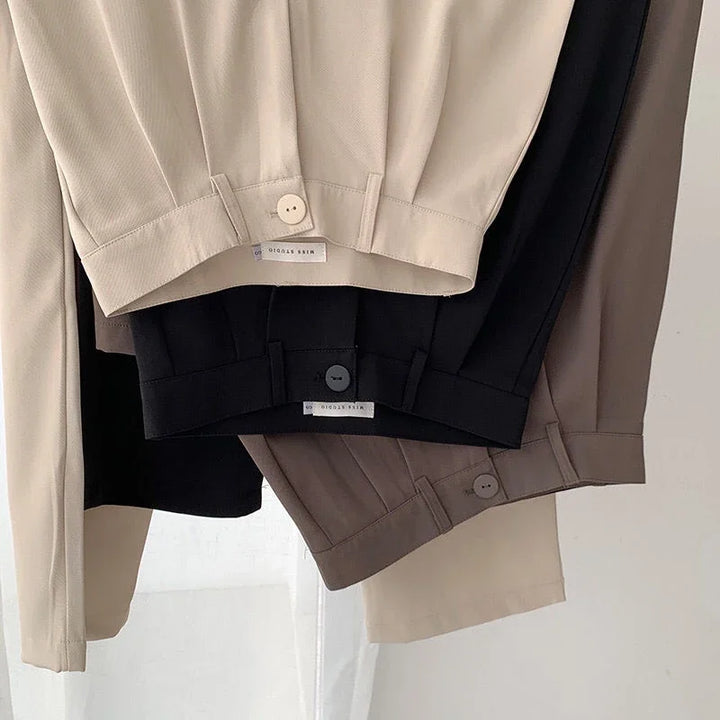 MAREN | High-Rise Tailored Trousers