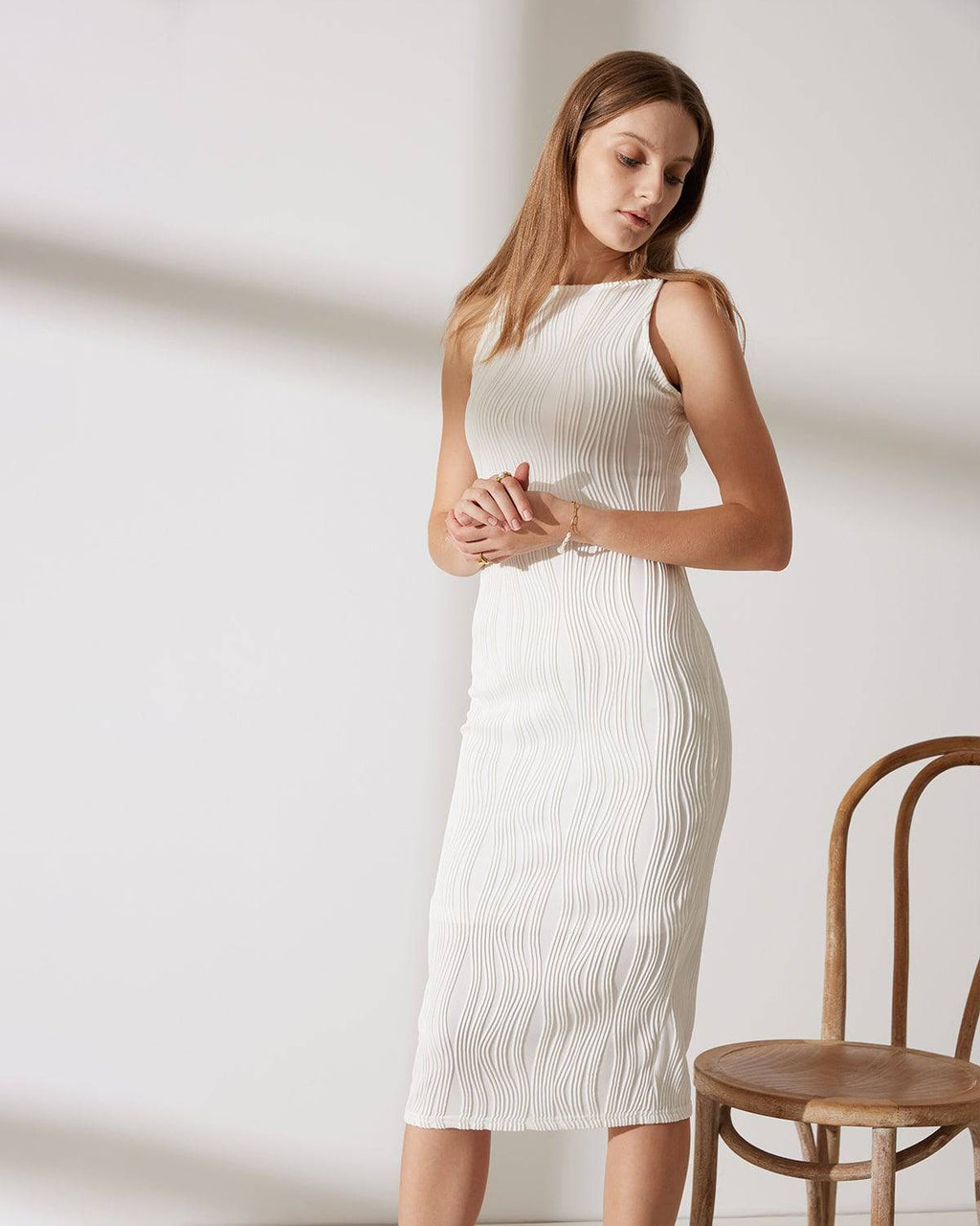 The Riviera Ripple Dress