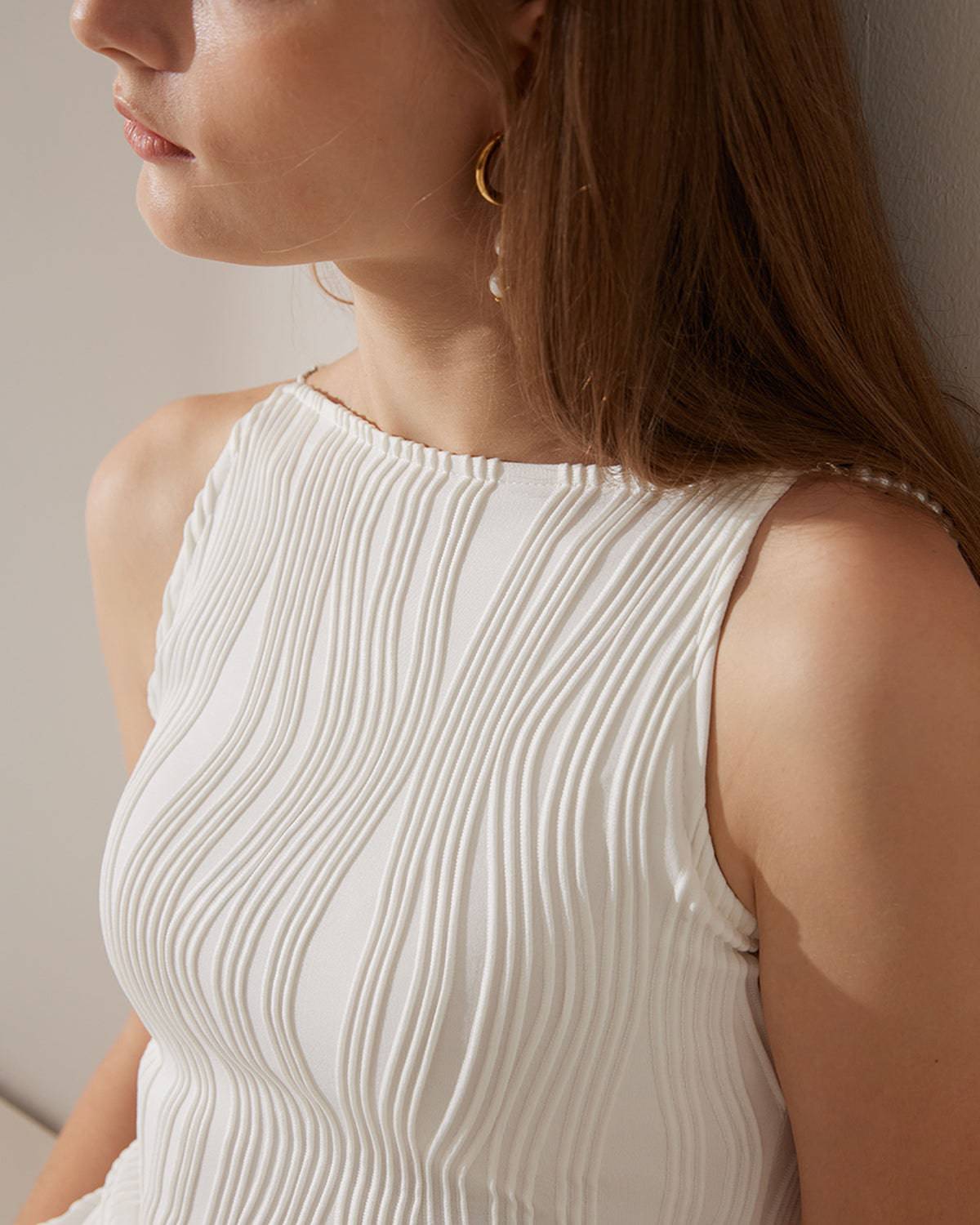 The Riviera Ripple Dress