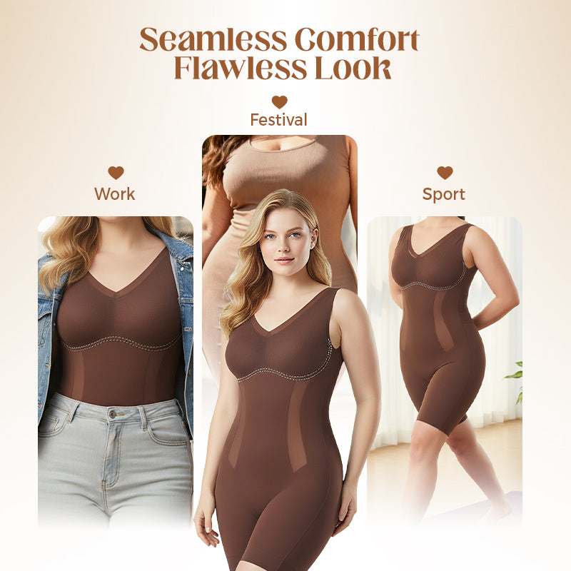 Tummy Tuck & Hip Lift Traceless One-piece Shapewear