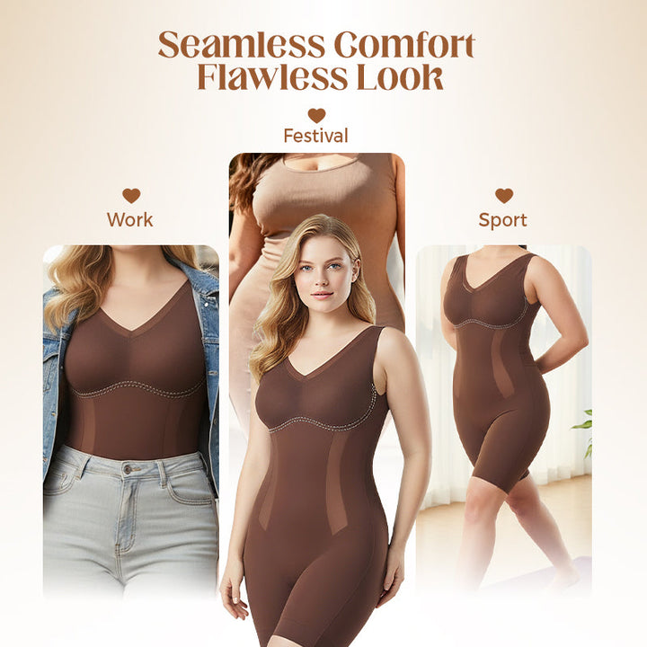 Tummy Tuck & Hip Lift Traceless One-piece Shapewear