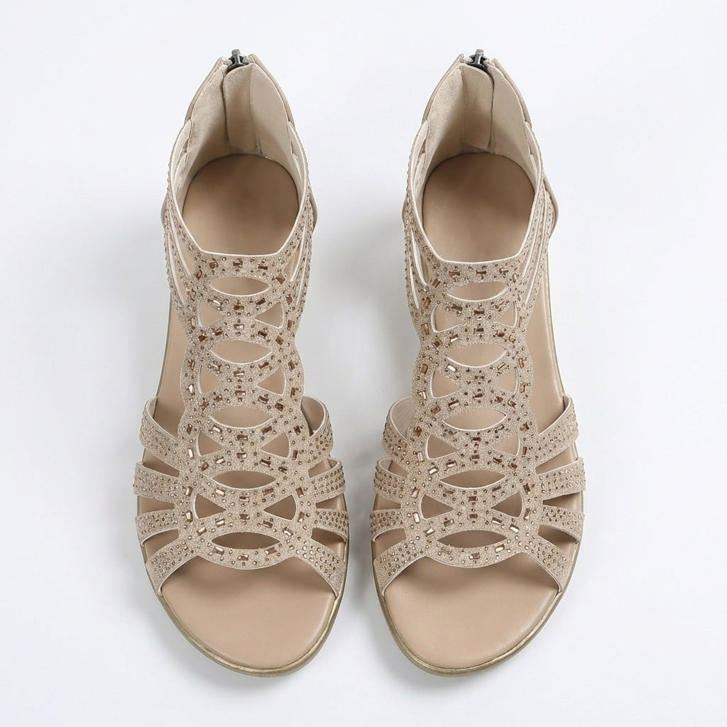 The Celeste Wedge Sandal