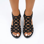 The Celeste Wedge Sandal