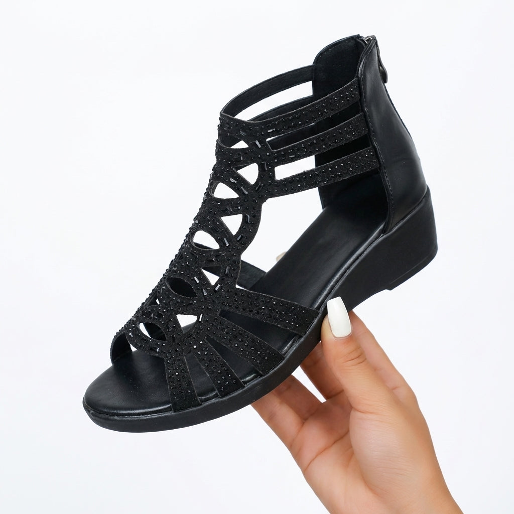 The Celeste Wedge Sandal