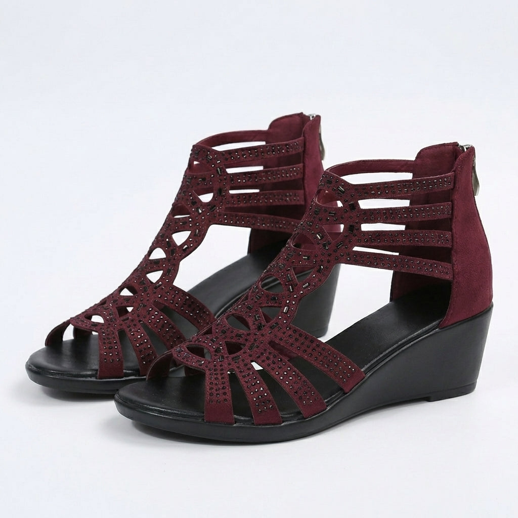 The Celeste Wedge Sandal