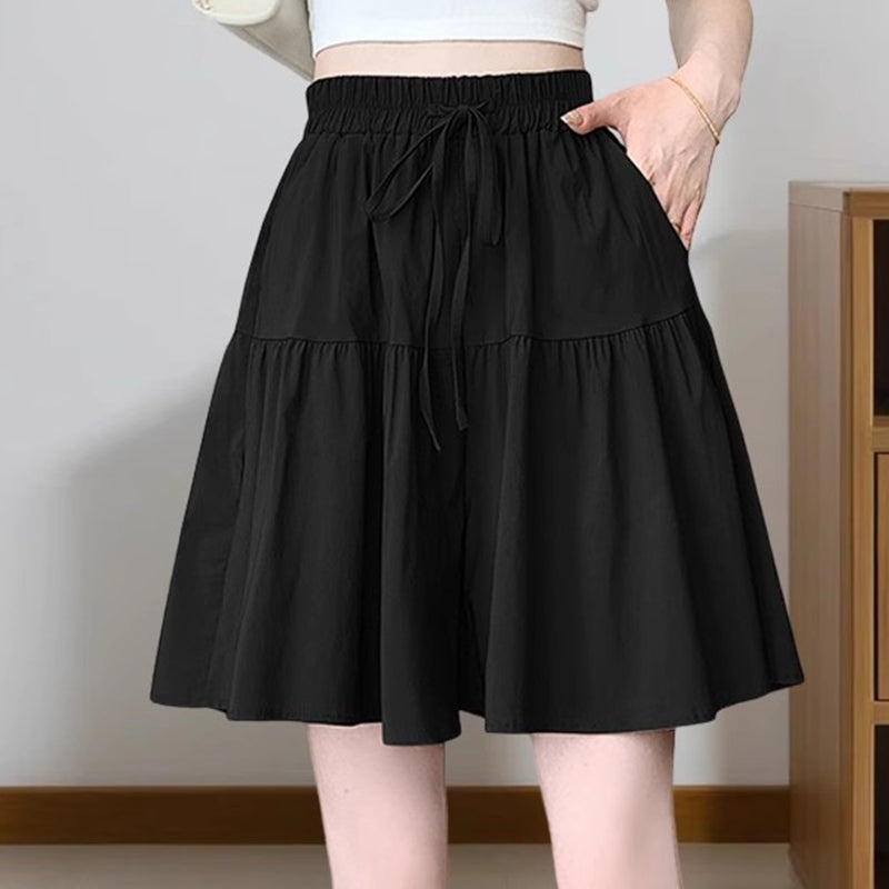 SABLE | Ruffle Culotte Trousers