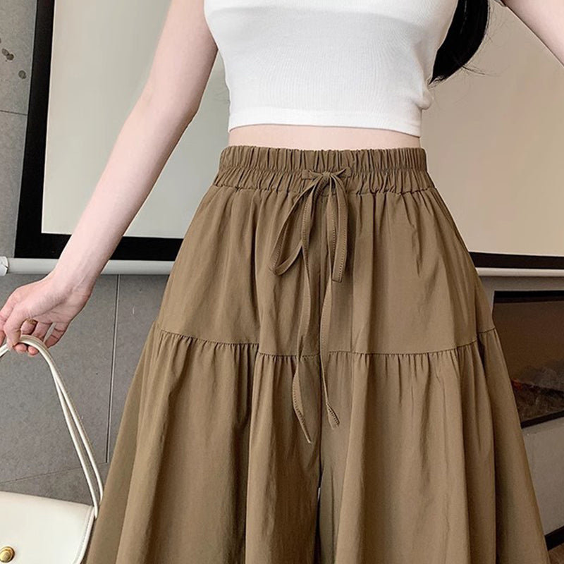 SABLE | Ruffle Culotte Trousers