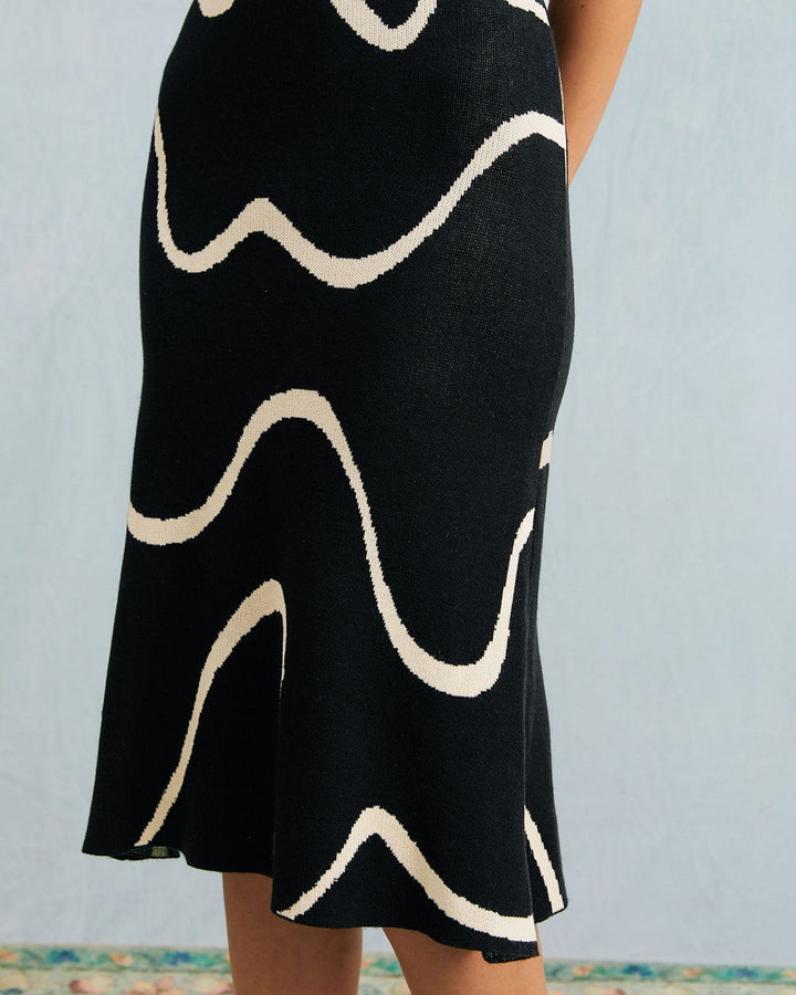 The Midnight Wave Dress