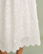 The Blanc Blossom Dress