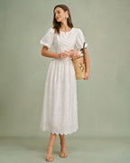 The Blanc Blossom Dress