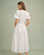 The Blanc Blossom Dress