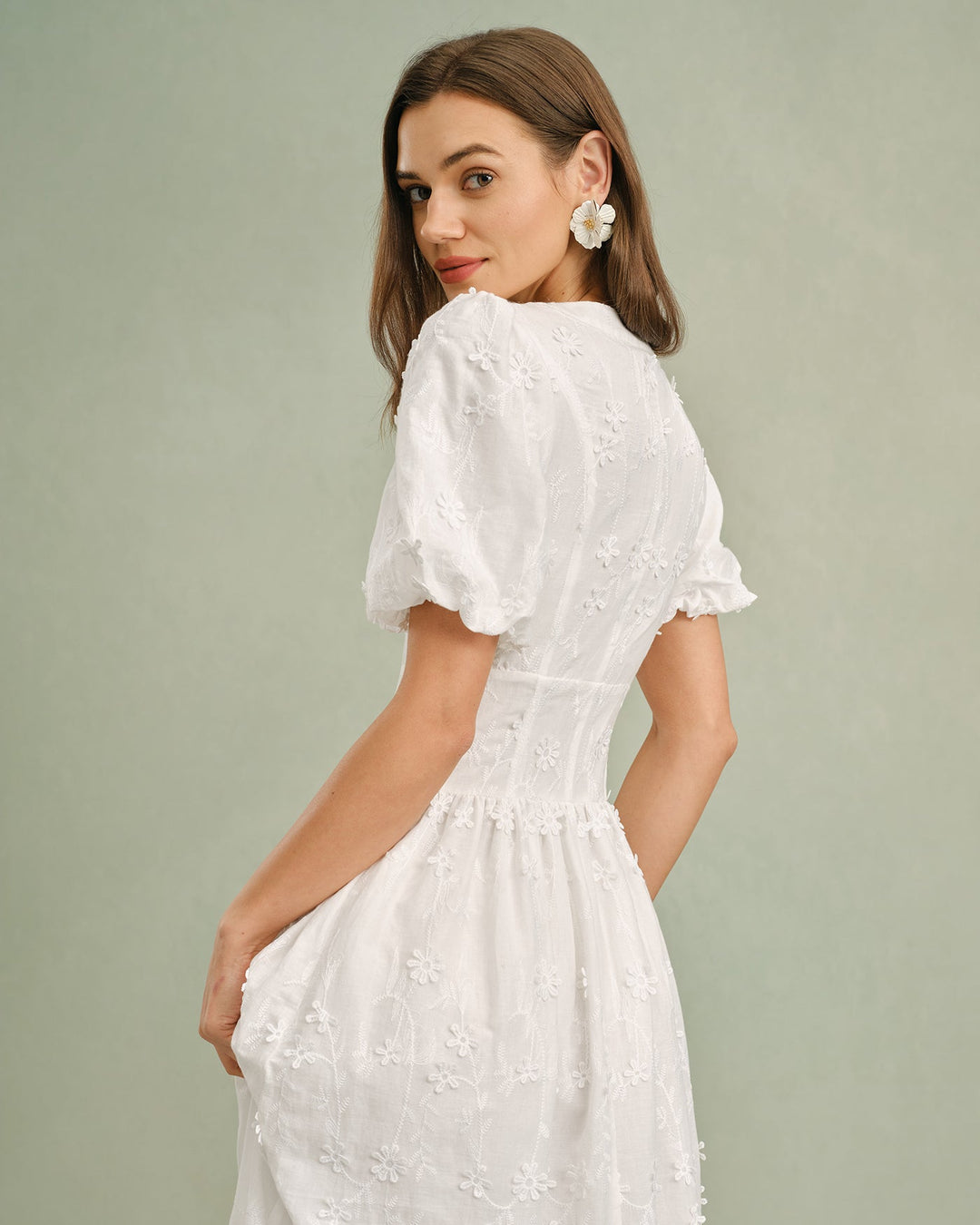 The Blanc Blossom Dress