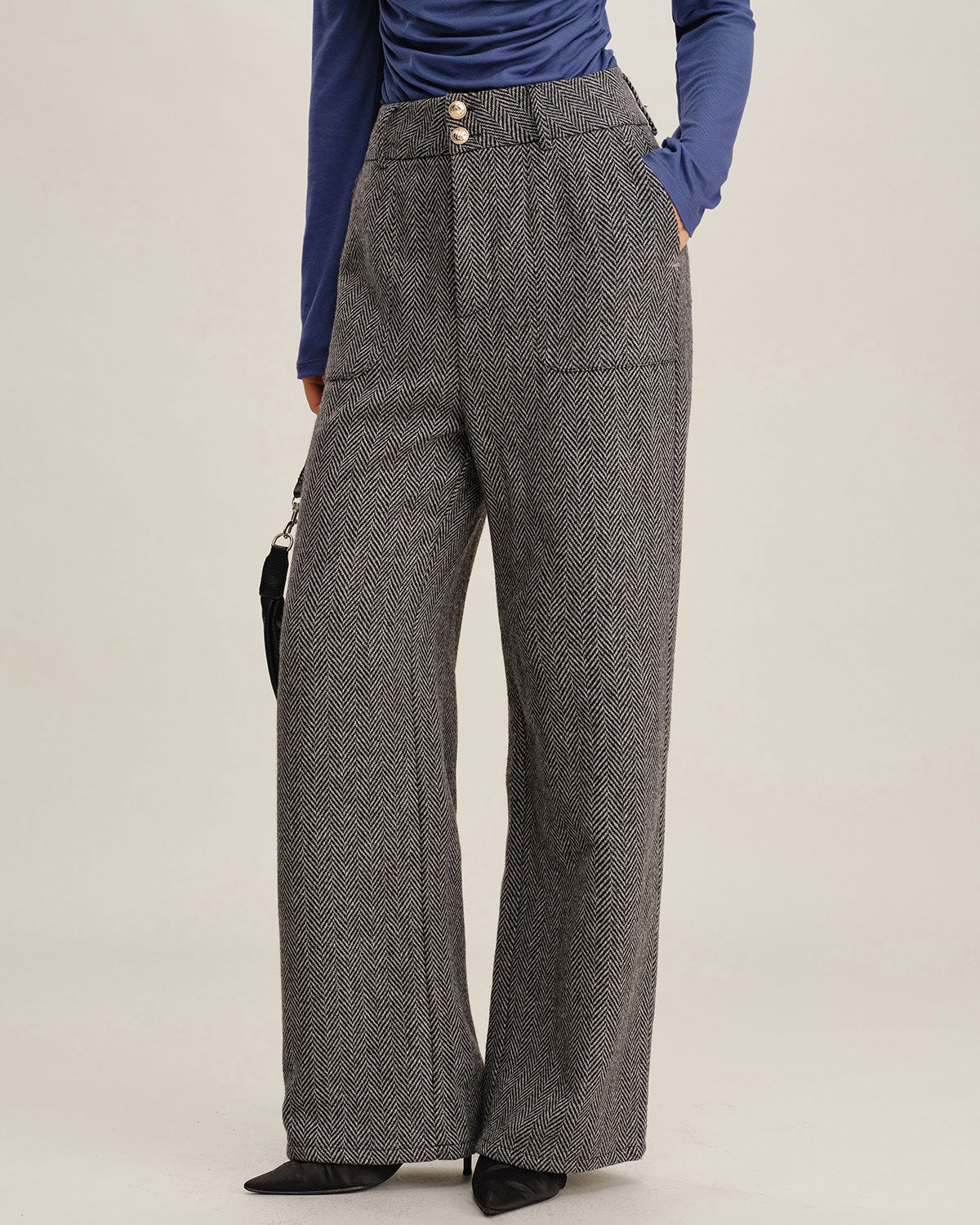 The Briar Tweed Straight Trouser