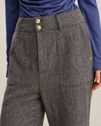The Briar Tweed Straight Trouser
