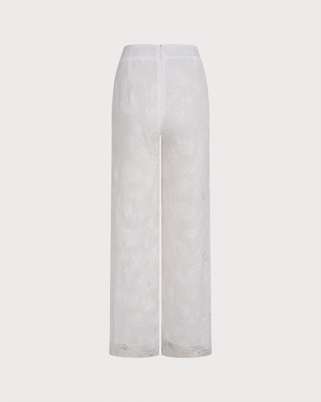 The Bloom Textured Easy Trouser