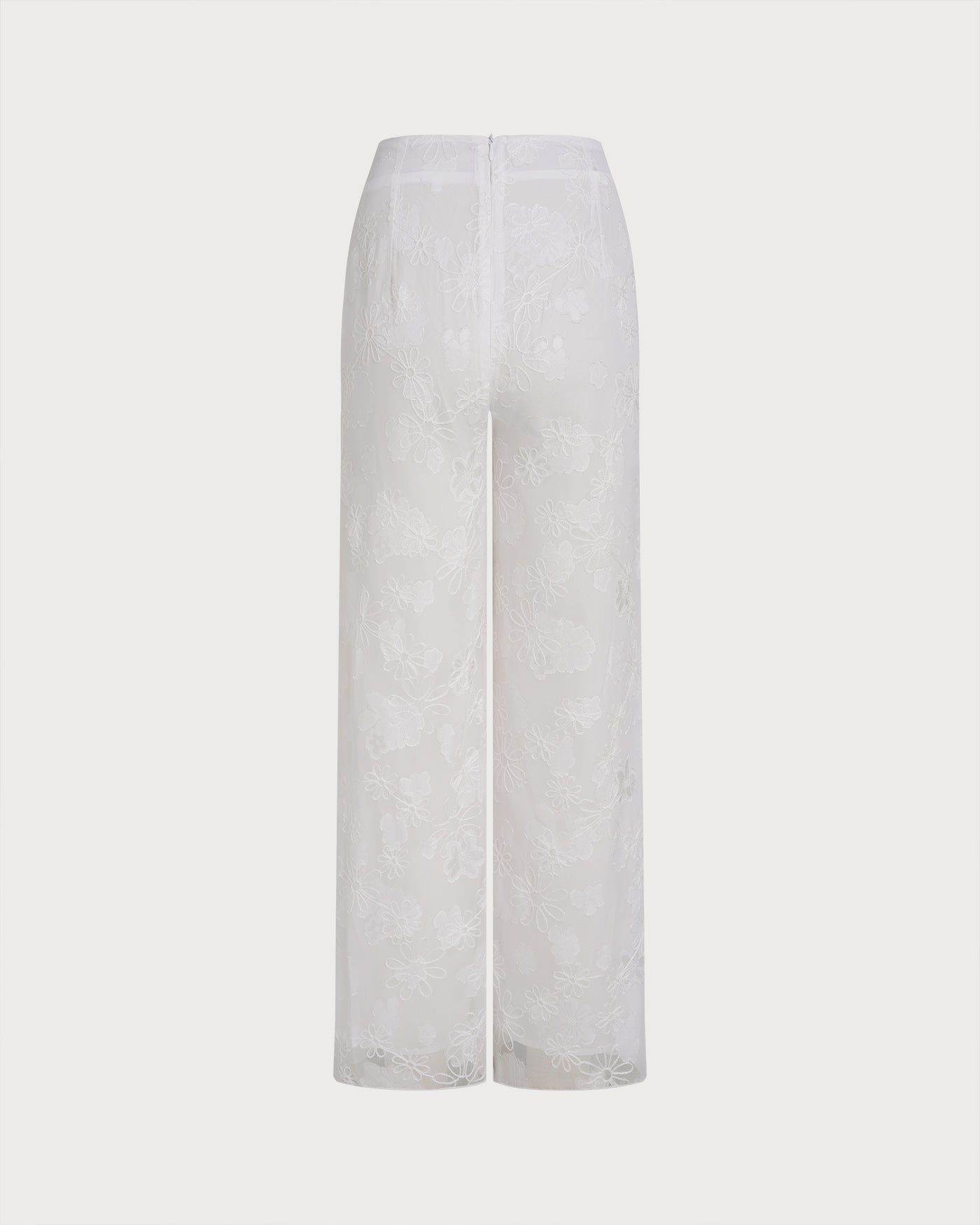 The Bloom Textured Easy Trouser