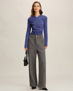 The Briar Tweed Straight Trouser