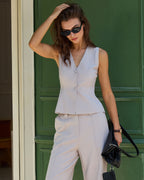 The Cascade Flared Pocket Trouser