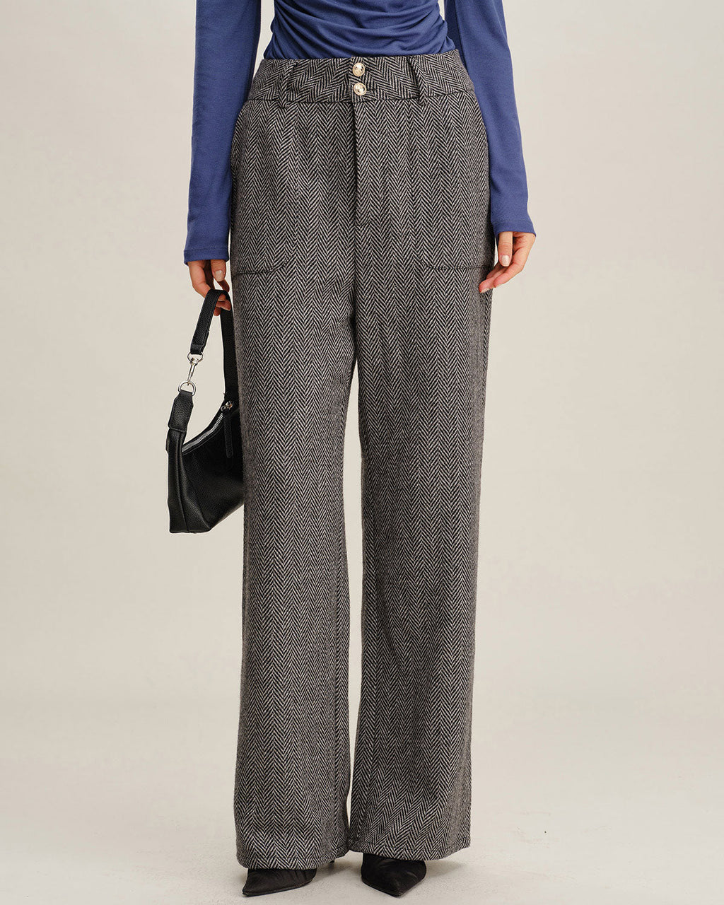 The Briar Tweed Straight Trouser