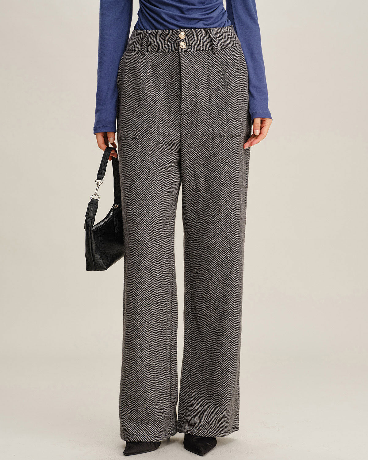 The Briar Tweed Straight Trouser