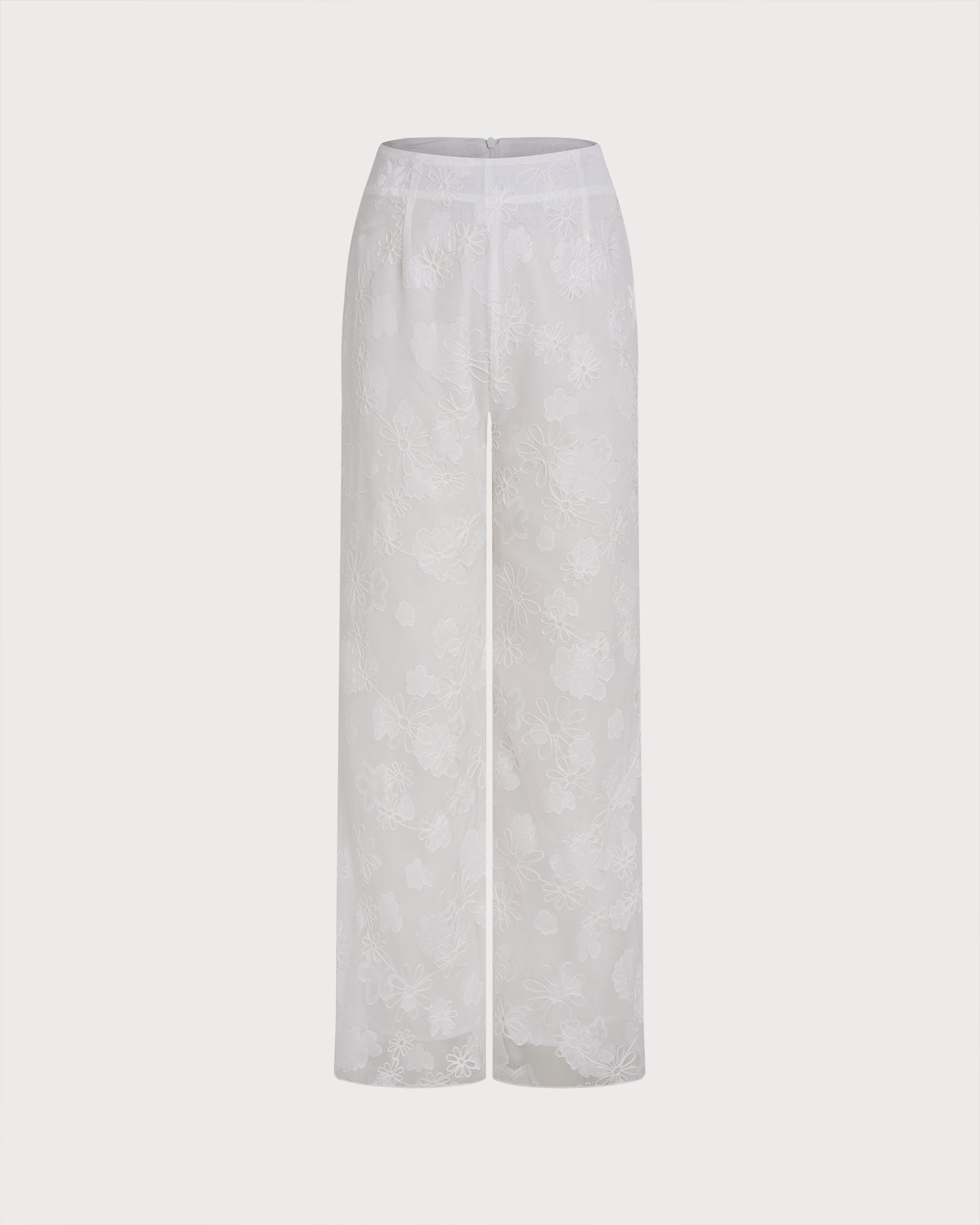 The Bloom Textured Easy Trouser