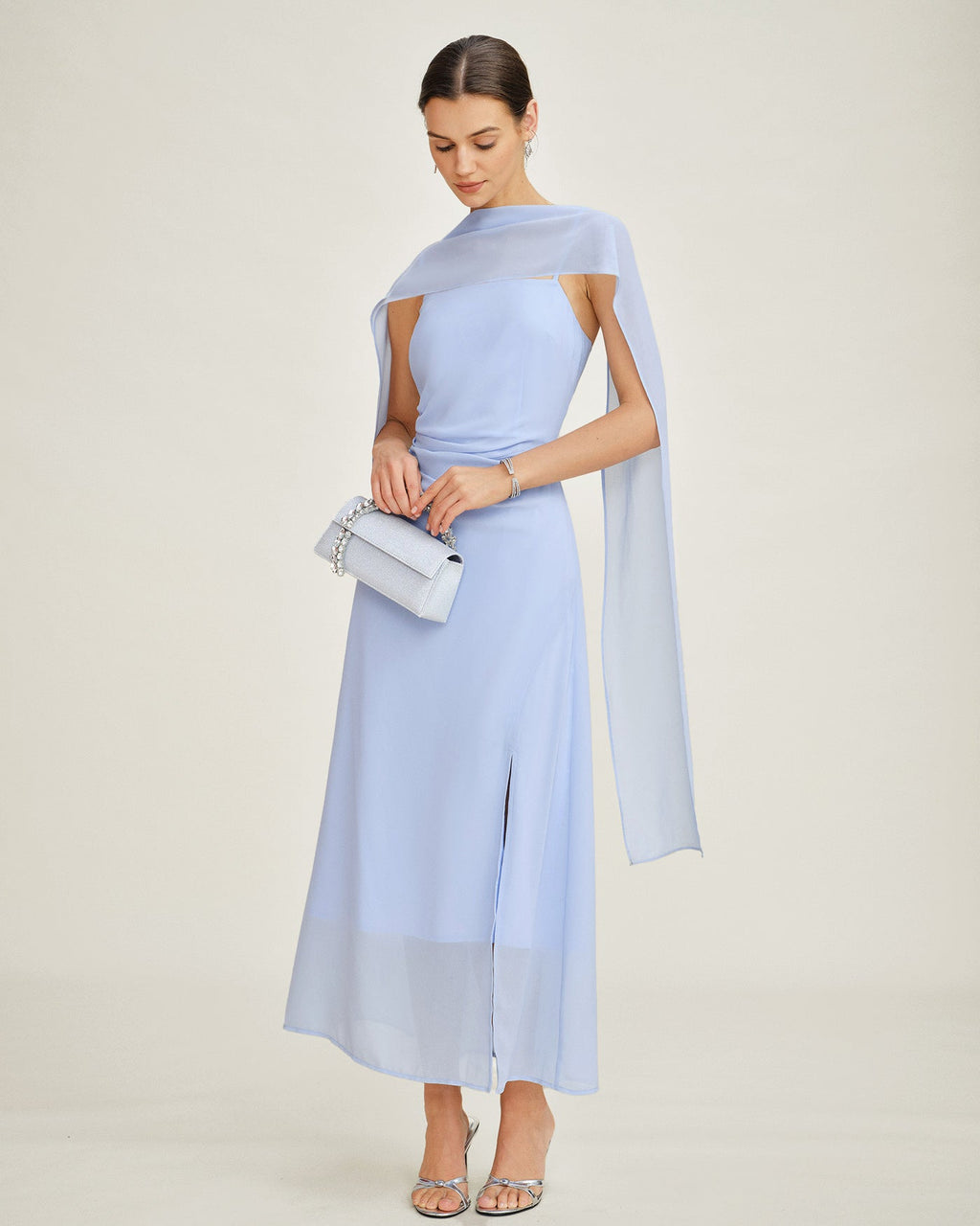 The Azure Drift Dress
