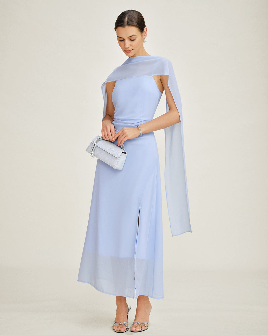 The Azure Drift Dress