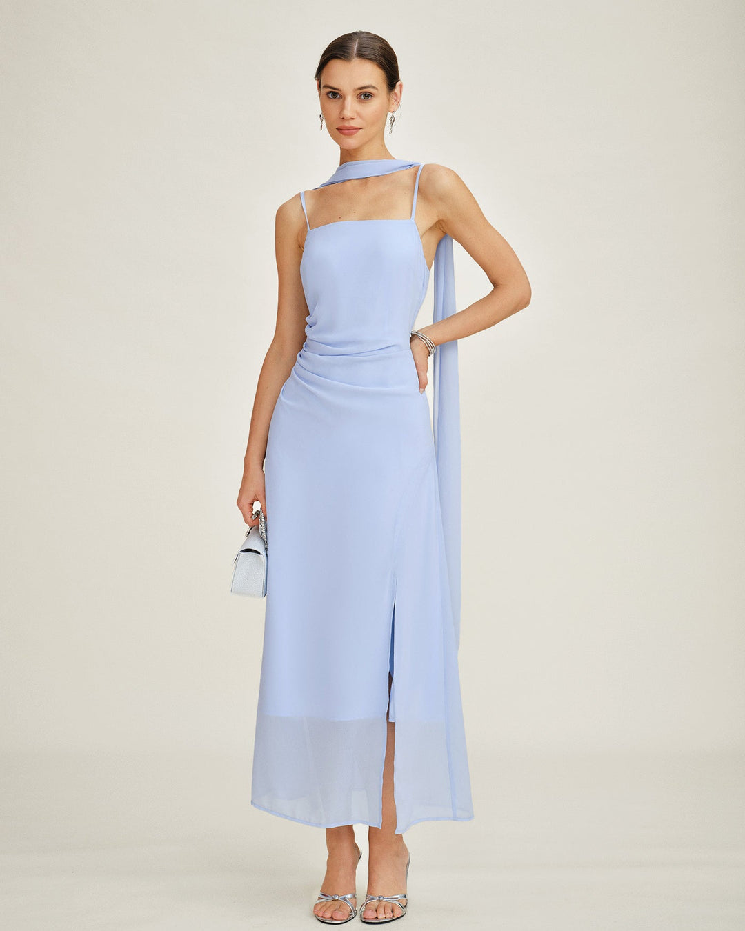 The Azure Drift Dress