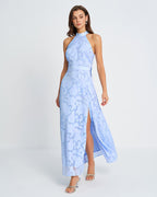 The Celeste Blue Dress