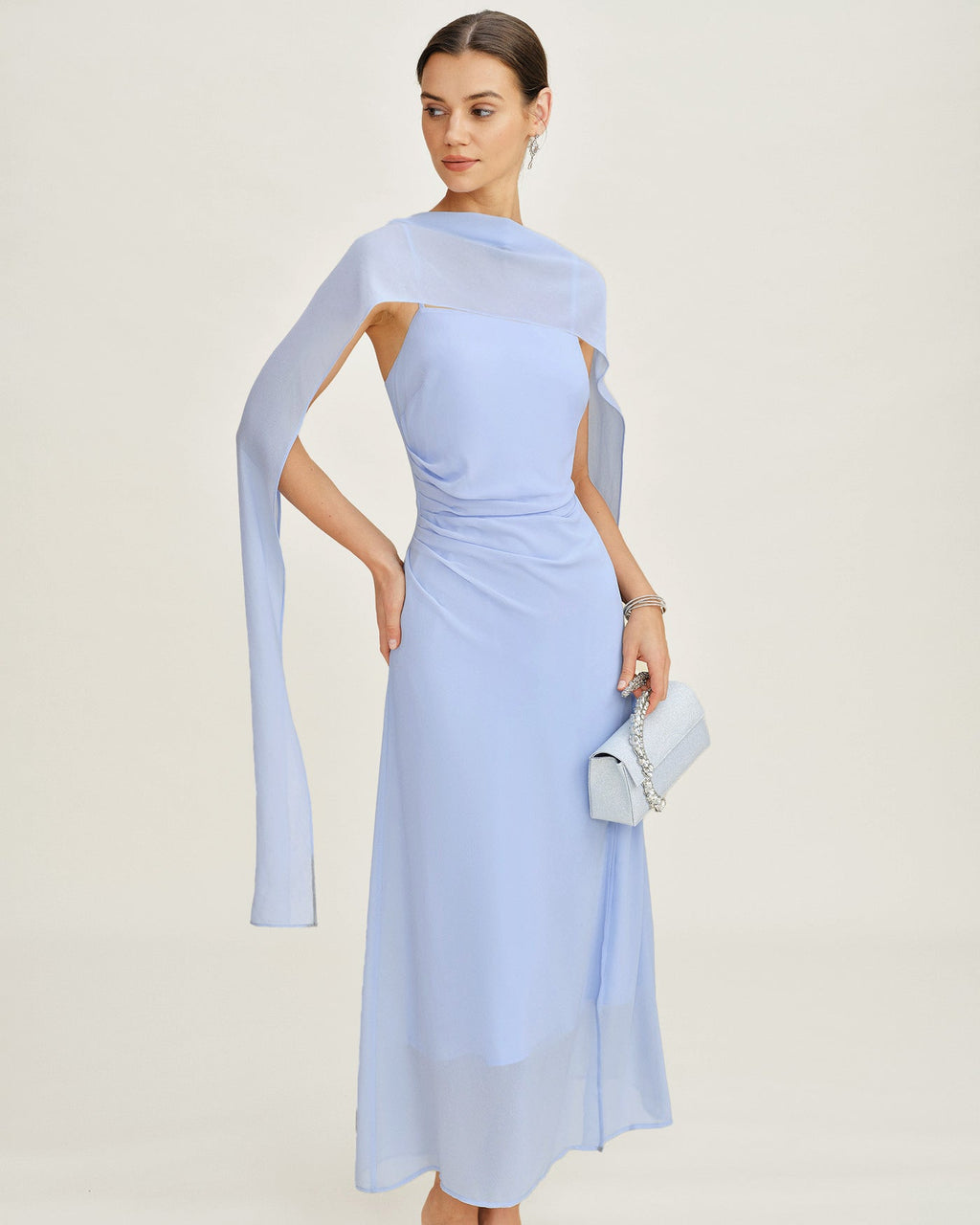 The Azure Drift Dress