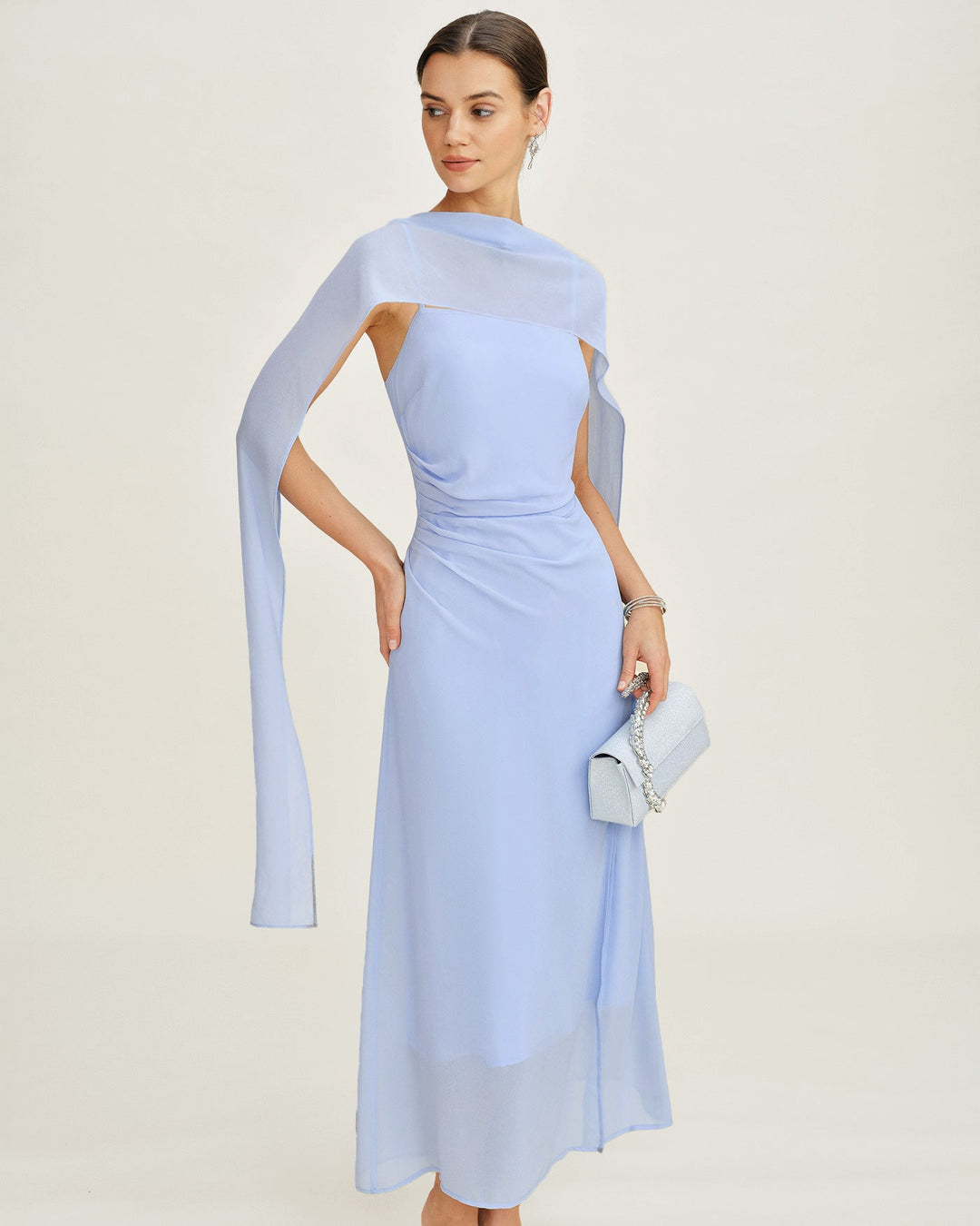 The Azure Drift Dress