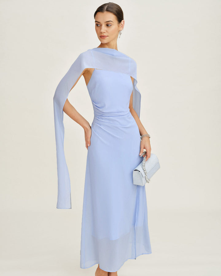 The Azure Drift Dress