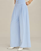 The Riviera Viscose Straight Trouser